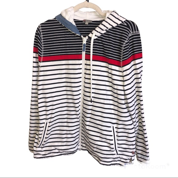 Talbots Jackets & Blazers - COPY - Talbots Striped Red White Blue XLp Jacket.